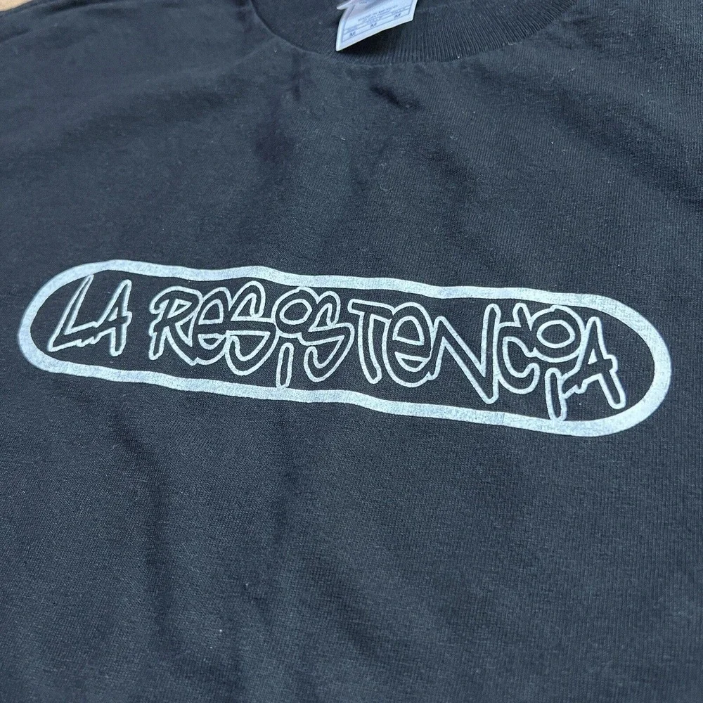 La Resistencia Mexican Ska Band T Shirt‎ Medium Vintage Spanish Reggae Punk Rock